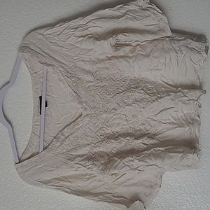 American Eagle Embroidered Cottagecore Blouse size M